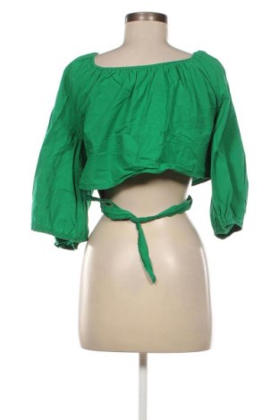 Дамска блуза SHEIN, Размер XL, Цвят Зелен, Цена 8,55 лв.