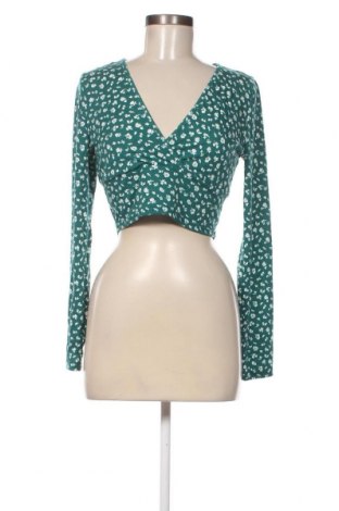 Дамска блуза SHEIN, Размер L, Цвят Зелен, Цена 3,04 лв.