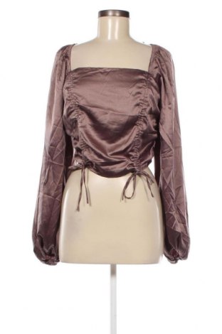 Γυναικεία μπλούζα SHEIN, Μέγεθος XL, Χρώμα Καφέ, Τιμή 3,29 €