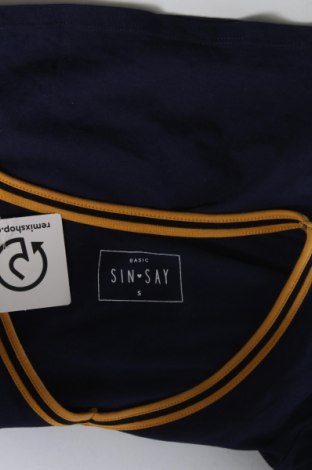 Дамска блуза Sinsay, Размер S, Цвят Син, Цена 7,04 лв.