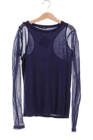 Γυναικεία μπλούζα Sisley, Μέγεθος XS, Χρώμα Μπλέ, Τιμή 8,18 €