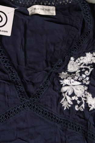 Damen Shirt Sisters Of The Tribe, Größe S, Farbe Blau, Preis € 3,55