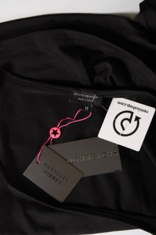 Γυναικεία μπλούζα South Beach, Μέγεθος L, Χρώμα Μαύρο, Τιμή 7,94 €