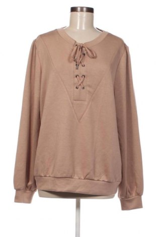 Γυναικεία μπλούζα Soya Concept, Μέγεθος XXL, Χρώμα  Μπέζ, Τιμή 11,91 €