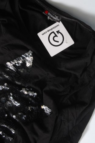 Γυναικεία μπλούζα Street One, Μέγεθος S, Χρώμα Μαύρο, Τιμή 3,15 €
