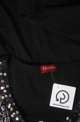 Γυναικεία μπλούζα Taifun, Μέγεθος L, Χρώμα Μαύρο, Τιμή 14,00 €
