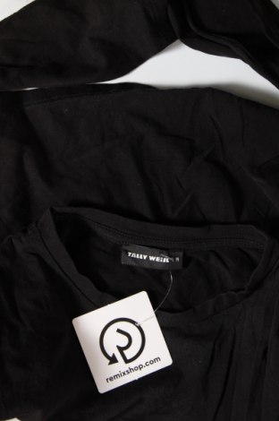 Γυναικεία μπλούζα Tally Weijl, Μέγεθος M, Χρώμα Μαύρο, Τιμή 11,75 €