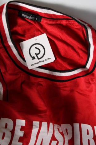 Damen Shirt Terranova, Größe L, Farbe Rot, Preis 6,08 €