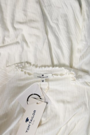 Γυναικεία μπλούζα Tom Tailor, Μέγεθος M, Χρώμα Λευκό, Τιμή 24,42 €