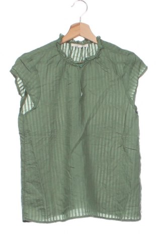 Дамска блуза Tom Tailor, Размер XS, Цвят Зелен, Цена 18,95 лв.