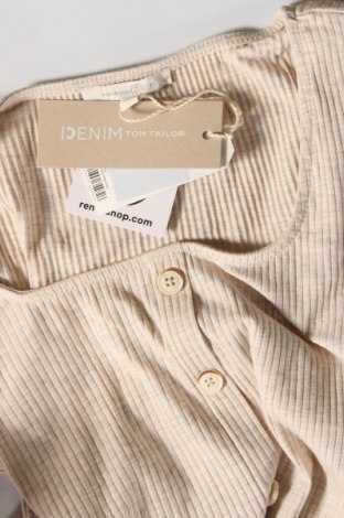 Дамска блуза Tom Tailor, Размер S, Цвят Бежов, Цена 11,55 лв.