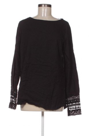 Γυναικεία μπλούζα Tom Tailor, Μέγεθος L, Χρώμα Μαύρο, Τιμή 10,52 €