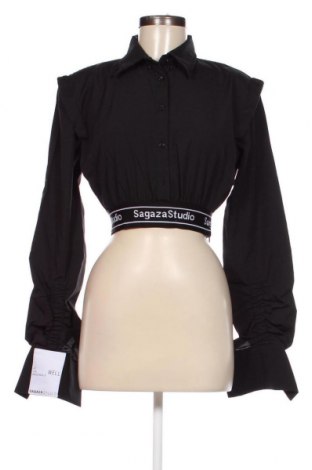 Дамска блуза Trendyol, Размер S, Цвят Черен, Цена 38,50 лв.
