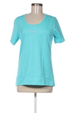 Γυναικεία μπλούζα Trigema, Μέγεθος L, Χρώμα Μπλέ, Τιμή 33,40 €