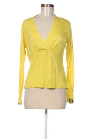 Дамска блуза Trussardi Jeans, Размер M, Цвят Жълт, Цена 75,00 лв.