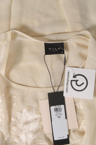 Damen Shirt VILA, Größe XS, Farbe Beige, Preis € 15,25