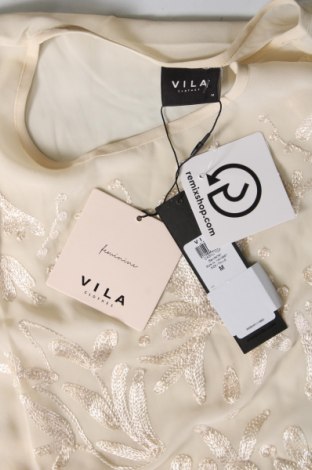 Γυναικεία μπλούζα VILA, Μέγεθος M, Χρώμα  Μπέζ, Τιμή 15,95 €