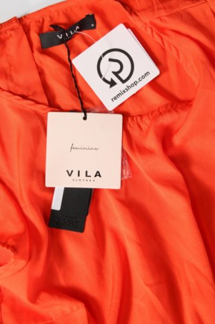 Γυναικεία μπλούζα VILA, Μέγεθος M, Χρώμα Πορτοκαλί, Τιμή 13,14 €