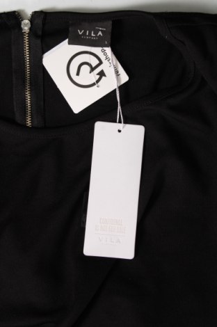 Γυναικεία μπλούζα VILA, Μέγεθος L, Χρώμα Μαύρο, Τιμή 23,46 €