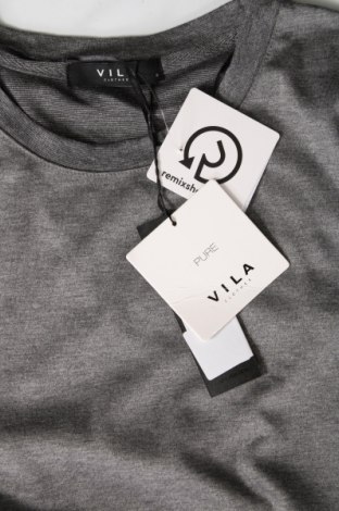 Γυναικεία μπλούζα VILA, Μέγεθος S, Χρώμα Γκρί, Τιμή 13,14 €