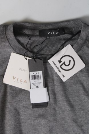 Дамска блуза VILA, Размер XS, Цвят Сив, Цена 25,22 лв.