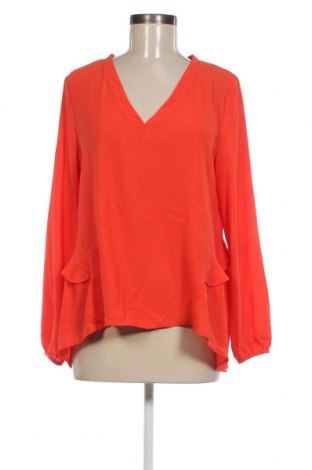 Дамска блуза VILA, Размер L, Цвят Оранжев, Цена 25,22 лв.