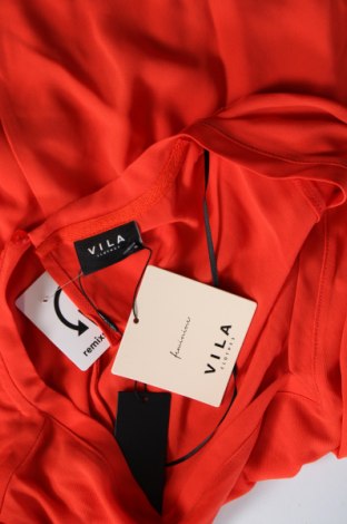Дамска блуза VILA, Размер M, Цвят Оранжев, Цена 25,22 лв.