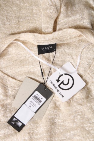 Γυναικεία μπλούζα VILA, Μέγεθος M, Χρώμα Εκρού, Τιμή 15,95 €
