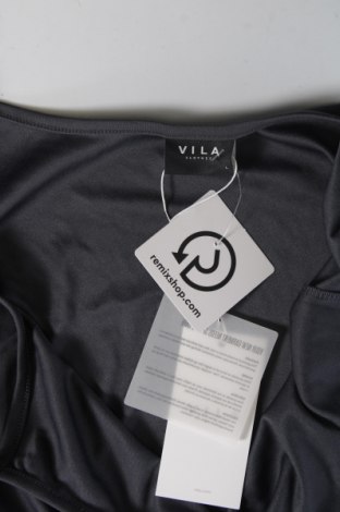 Γυναικεία μπλούζα VILA, Μέγεθος L, Χρώμα Γκρί, Τιμή 13,14 €