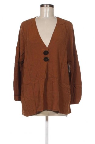 Damen Shirt Violeta by Mango, Größe L, Farbe Braun, Preis € 9,40