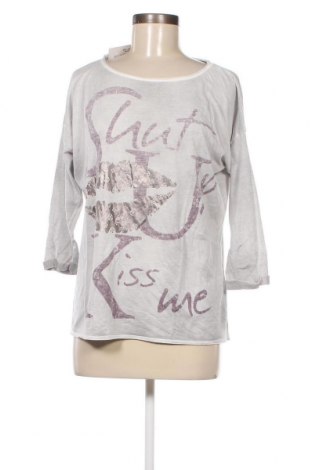 Γυναικεία μπλούζα XOX, Μέγεθος M, Χρώμα Γκρί, Τιμή 4,70 €