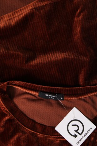 Bluză de femei Yfl Reserved, Mărime L, Culoare Maro, Preț 15,84 Lei