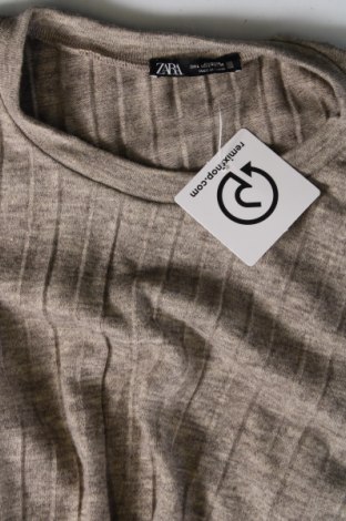 Bluză de femei Zara, Mărime L, Culoare Bej, Preț 69,00 Lei