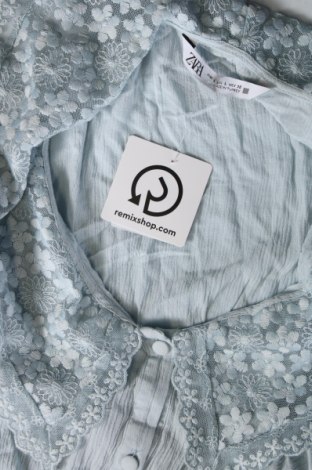 Damen Shirt Zara, Größe L, Farbe Blau, Preis 12,25 €