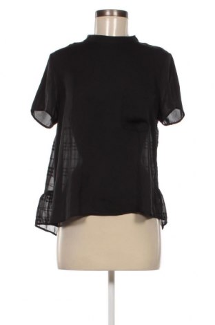 Дамска блуза Zara, Размер M, Цвят Черен, Цена 19,99 лв.