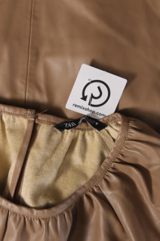 Γυναικεία μπλούζα Zara, Μέγεθος L, Χρώμα Καφέ, Τιμή 13,94 €
