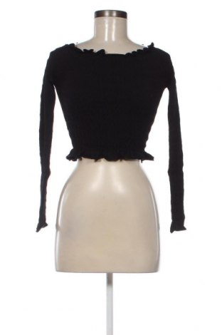 Дамска блуза Zara, Размер S, Цвят Черен, Цена 19,00 лв.