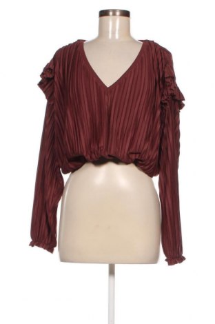 Дамска блуза Zara, Размер S, Цвят Червен, Цена 13,50 лв.