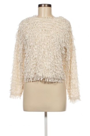 Дамска блуза Zara, Размер S, Цвят Екрю, Цена 13,50 лв.