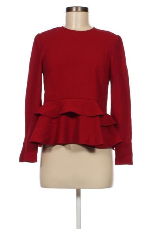 Дамска блуза Zara, Размер M, Цвят Червен, Цена 12,15 лв.