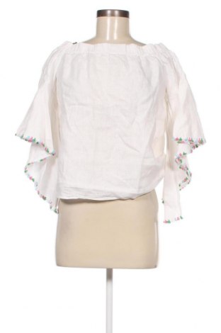 Дамска блуза Zara, Размер M, Цвят Бял, Цена 27,37 лв.