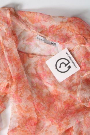 Дамска блуза Zara, Размер M, Цвят Оранжев, Цена 5,40 лв.