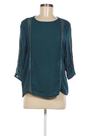 Дамска блуза Zara, Размер L, Цвят Син, Цена 5,40 лв.