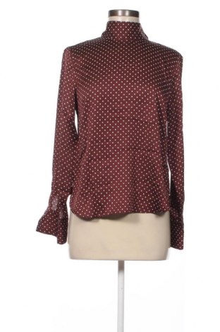 Дамска блуза Zara, Размер M, Цвят Кафяв, Цена 12,15 лв.