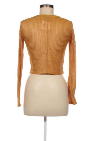 Дамска блуза Zara, Размер S, Цвят Жълт, Цена 5,40 лв.