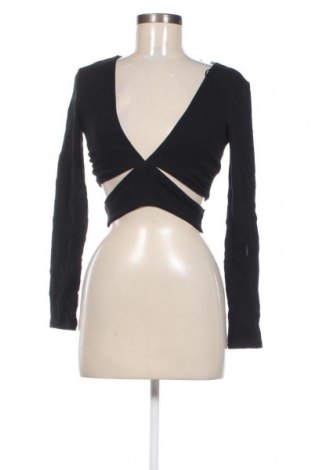 Дамска блуза Zara, Размер S, Цвят Черен, Цена 27,00 лв.