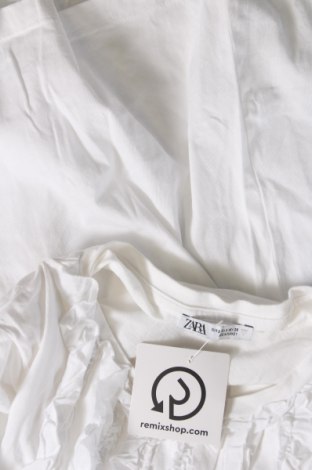Дамска блуза Zara, Размер S, Цвят Бял, Цена 20,00 лв.