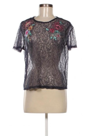 Дамска блуза Zara, Размер M, Цвят Син, Цена 11,99 лв.