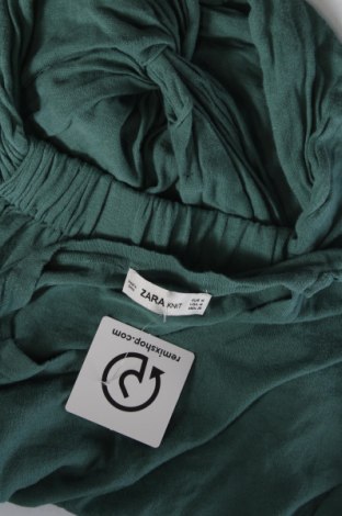 Γυναικεία μπλούζα Zara Knitwear, Μέγεθος M, Χρώμα Πράσινο, Τιμή 6,36 €