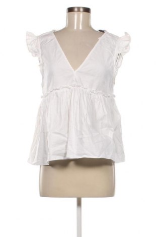 Дамска блуза Zara Trafaluc, Размер M, Цвят Бял, Цена 20,00 лв.